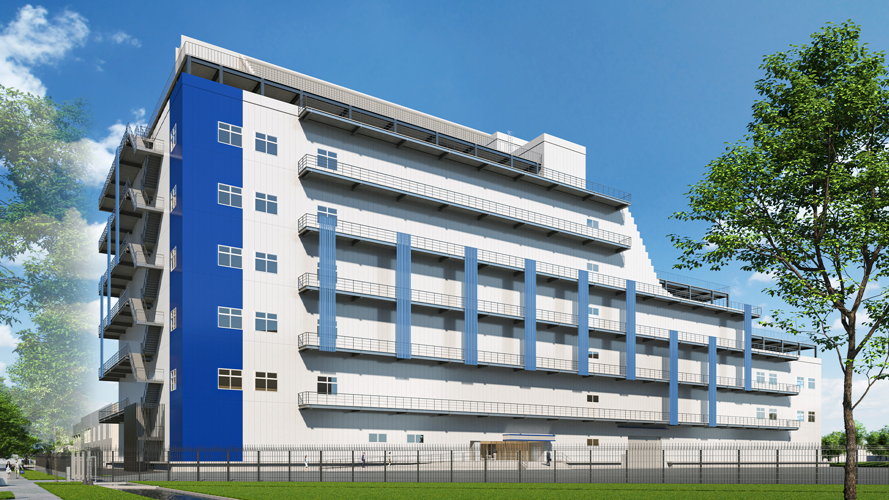 Digital Realty’s NRT14 data center in Inzai, Japan.
