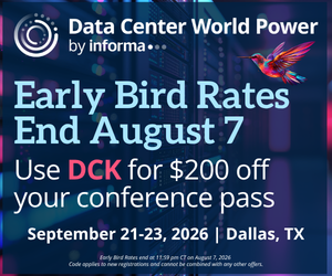 Data Center World Power | Sept 21 – 23, 2026 | Dallas, TX