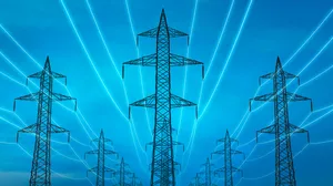 high-voltage power lines high-voltage power lines
