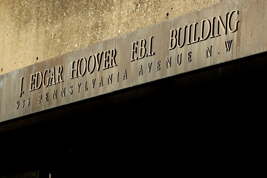 The FBI's Edgar J. Hoover Building in Washington, DC., 2017