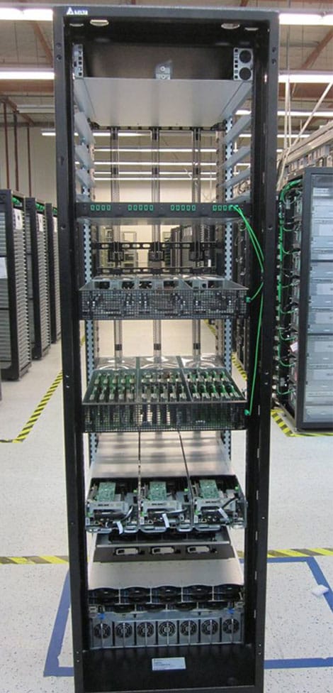 Data Rack Server Components Components Of A Data Center Rack