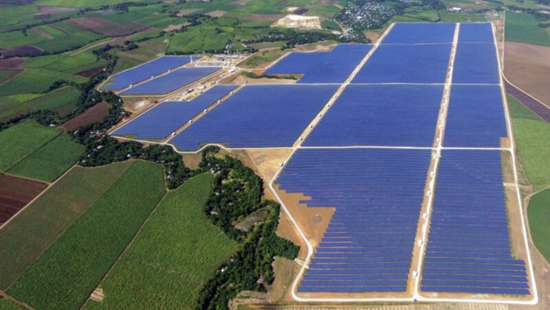 photo of the Cadiz Solar Power Plant in in Cadiz, Negros Occidental, Philippines