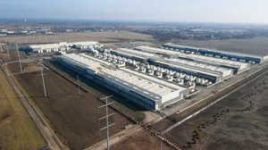 A picture of a data center A picture of a data center