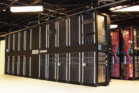 Softlayer Server Rack Inside A SoftLayer Data Center