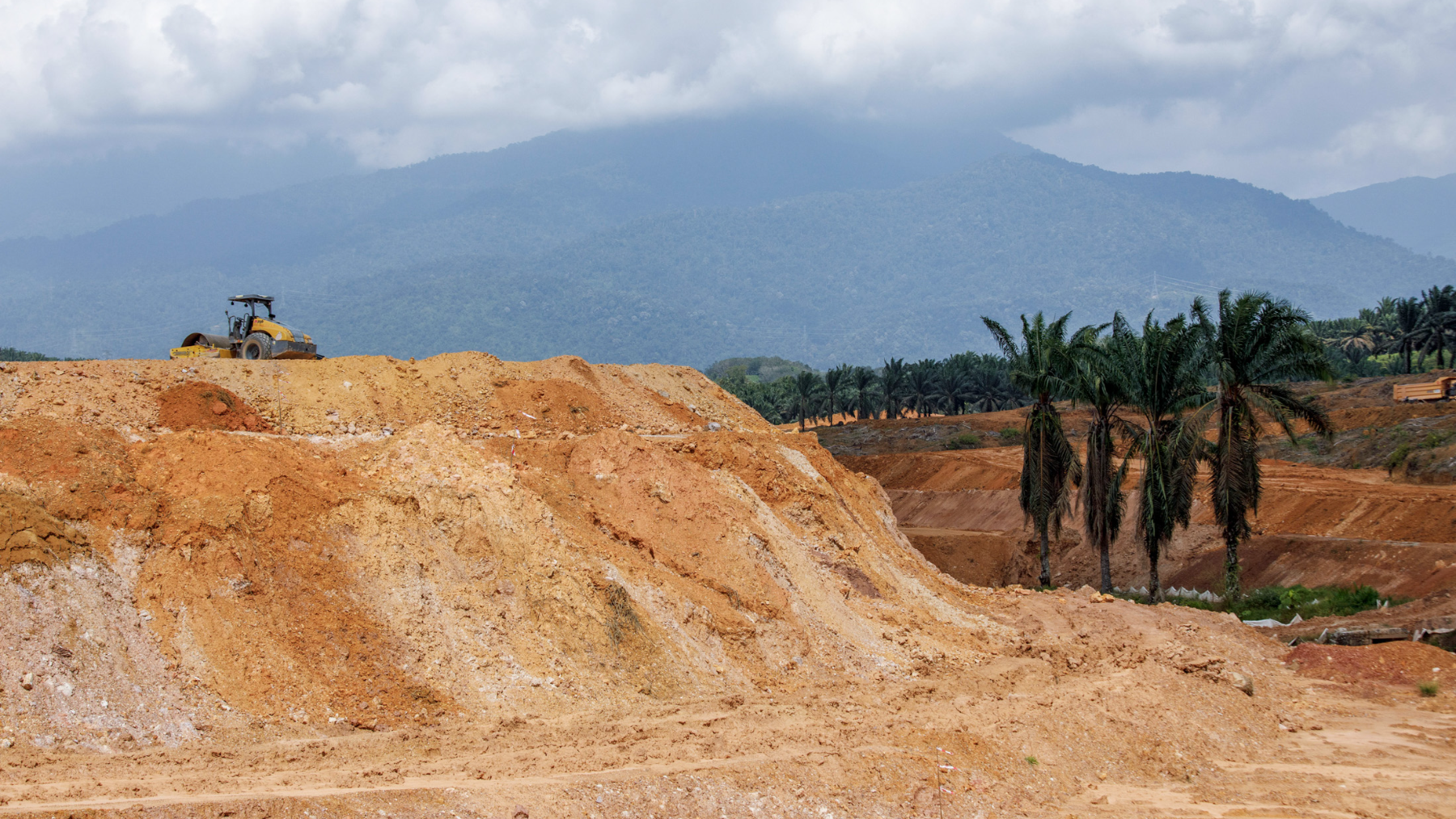 Construction site of BYD’s plant at KLK TechPark in Perak, Malaysia