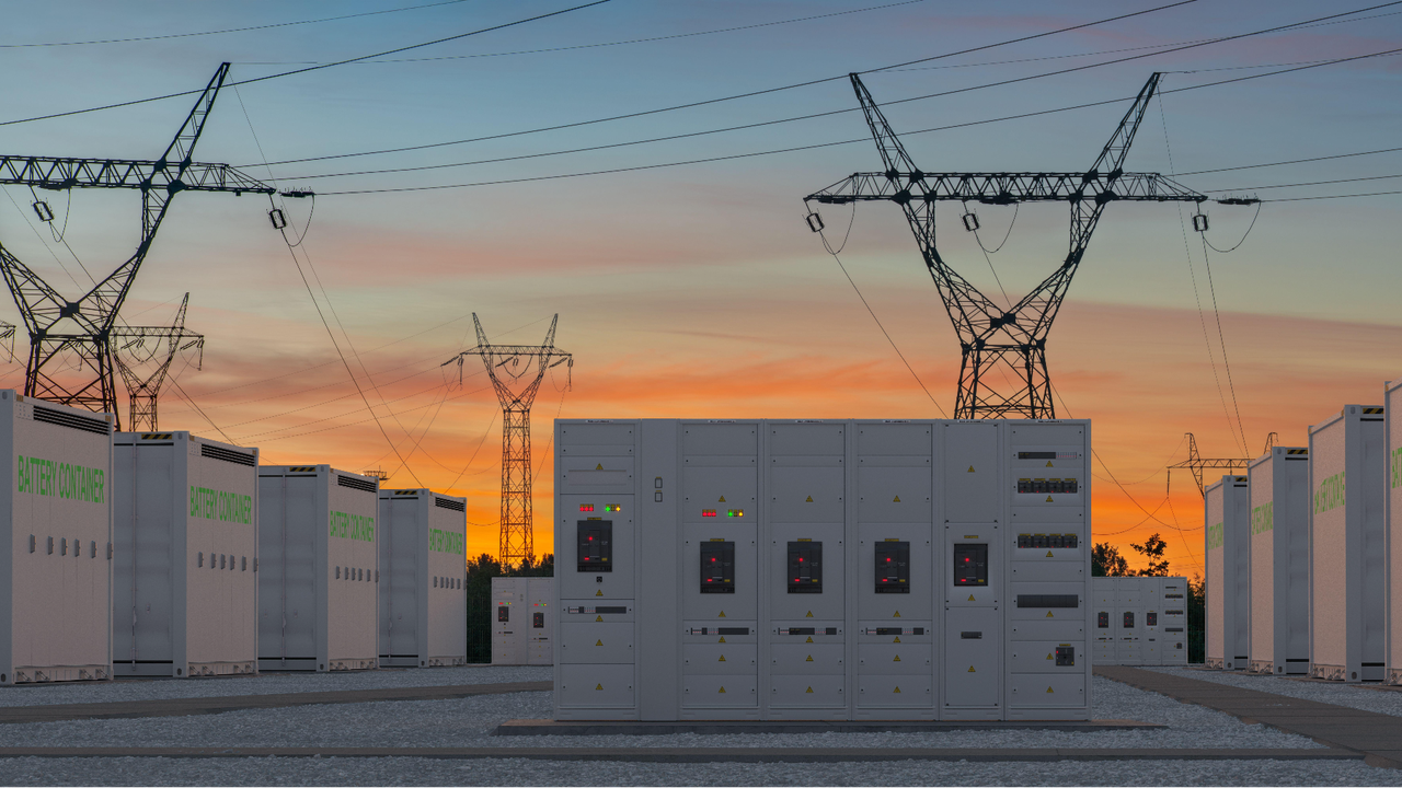 Battery Energy Storage System near a conventional power plant Battery Energy Storage System near a conventional power plant