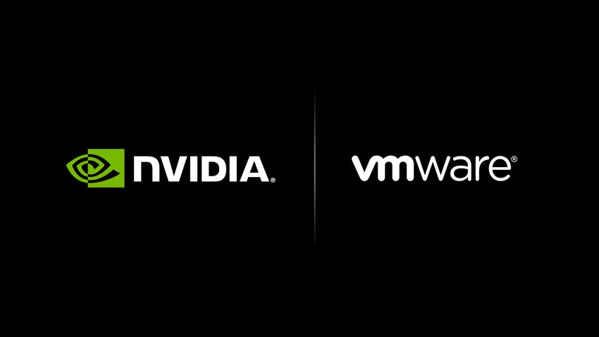 VMware and NVIDIA logos