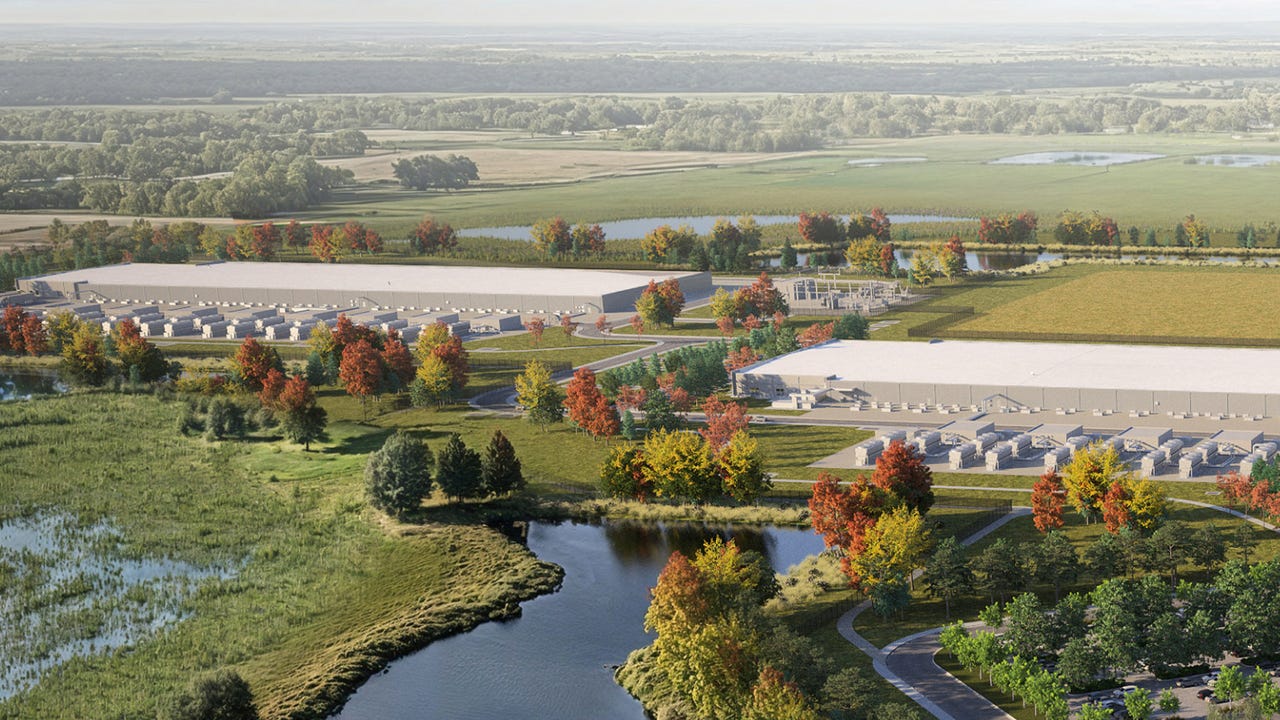 Meta data center in Wisconsin Meta data center in Wisconsin