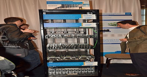 Scenes from Day 1 of Open Compute Summit