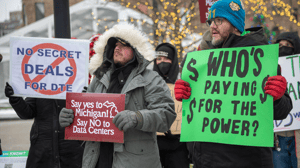 Residents picket DTE Energy's data center proposal in rural Michigan Residents picket DTE Energy's data center proposal in rural Michigan