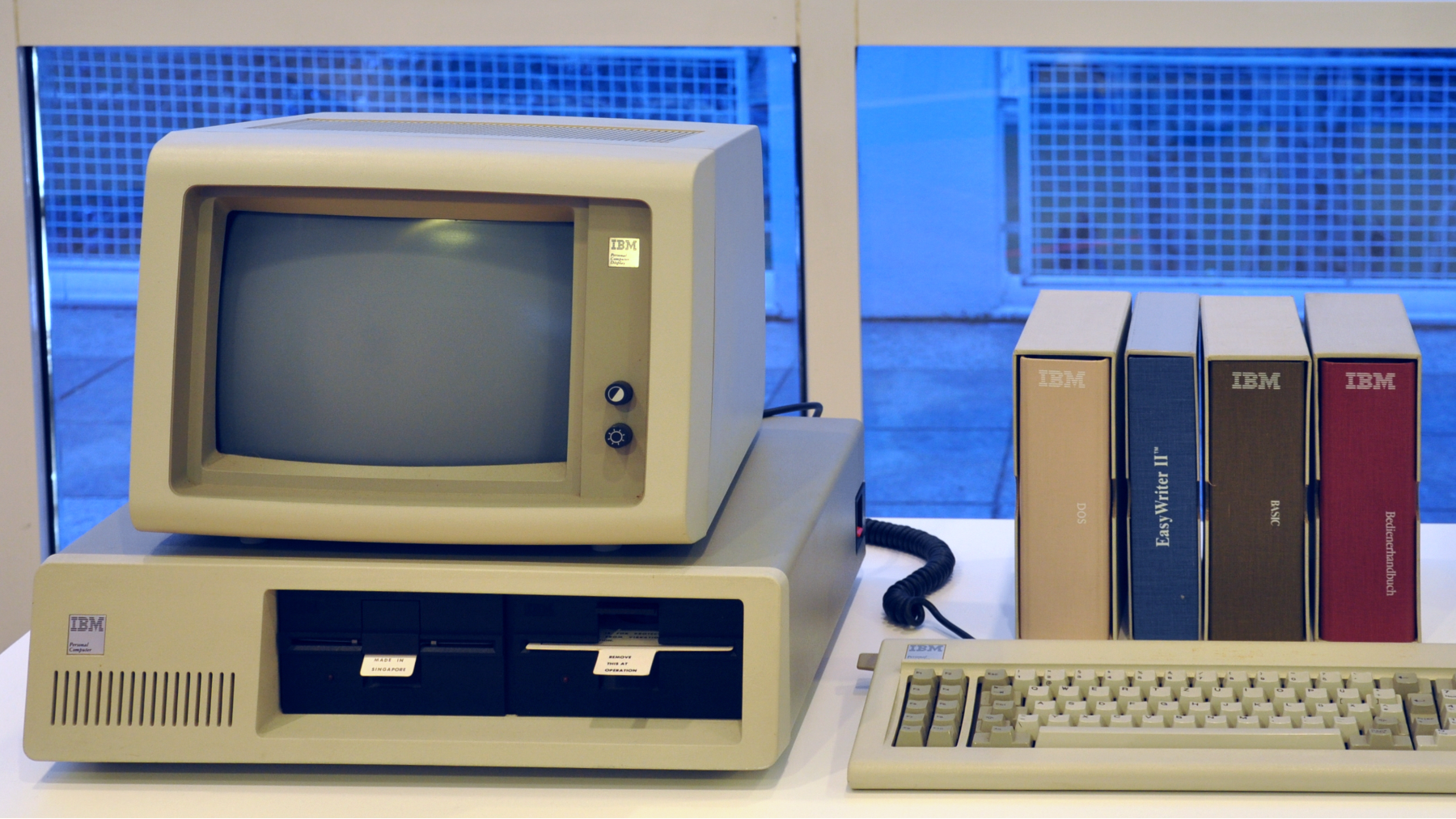 IBM Personal Computer with manuals