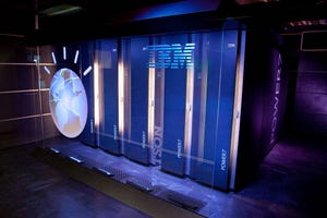 IBM Watson supercomputer seen in 2011