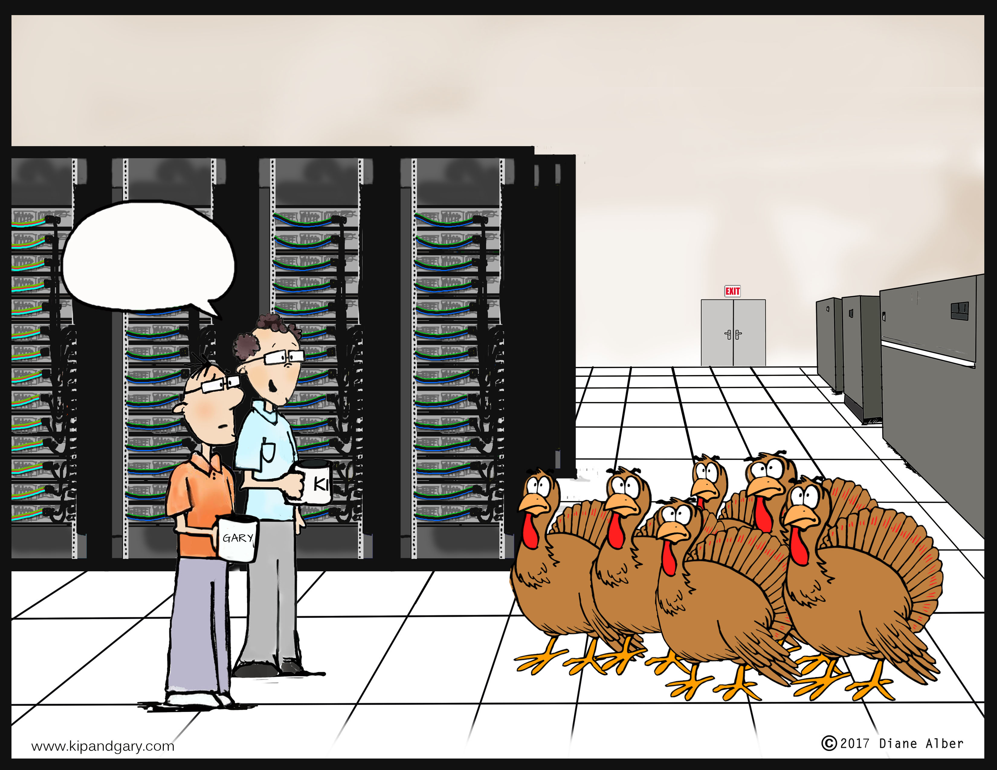 Friday Funny: Data Center Cartoon Caption Contest! Nov. 2017