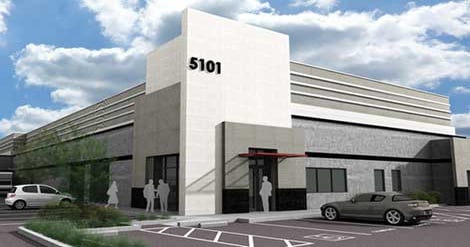 Server Farm Realty Building on Three Fronts