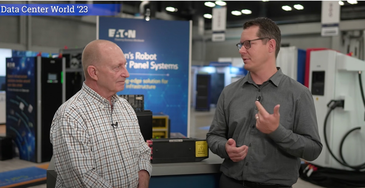 Data Center World 2023: Omdia's Alan Howard and Eaton's Forrest Secosky Data Center World 2023: Omdia's Alan Howard and Eaton's Forrest Secosky