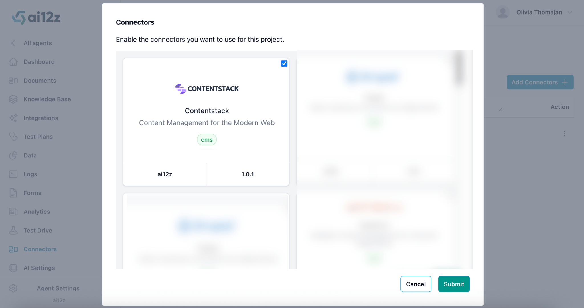 ai12z Contenstack connector - Olivia Thomajan.png