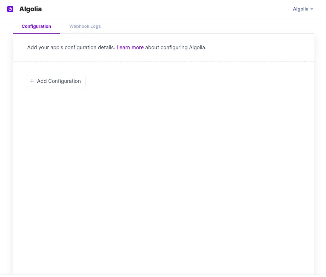 Algolia | Contentstack