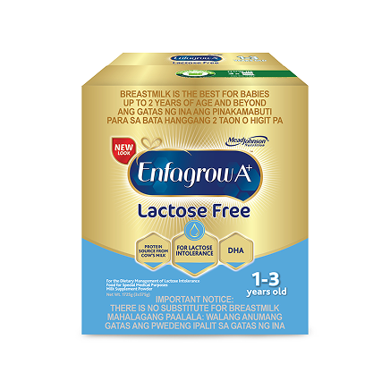 Enfagrow A Plus Lactose Free One To Three Years Old
