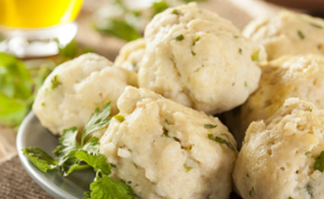 Picture of potato carrot cheese balls dish