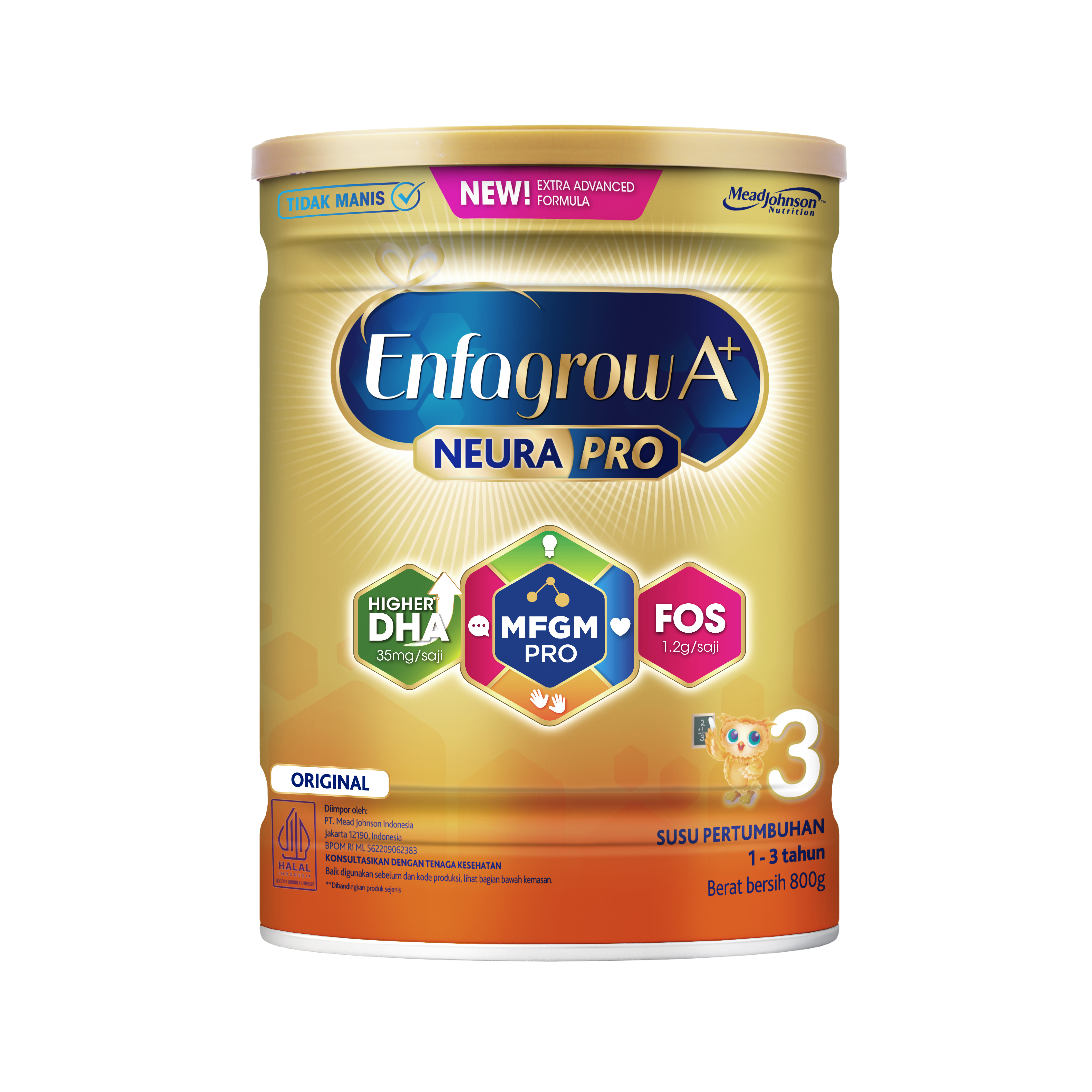 Enfagrow A+ MFGM Pro Tahap 3 Original 800g