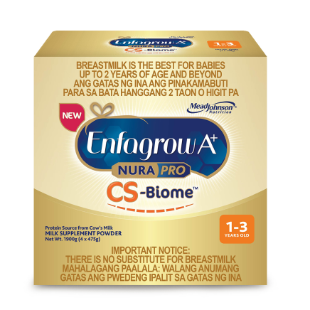 Enfagrow A Plus CS-Biome For One to Three Years Old