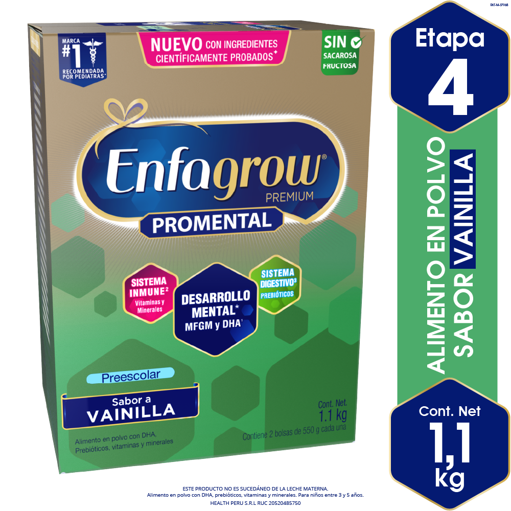 Enfagrow Premium Promental Sabor Vainilla