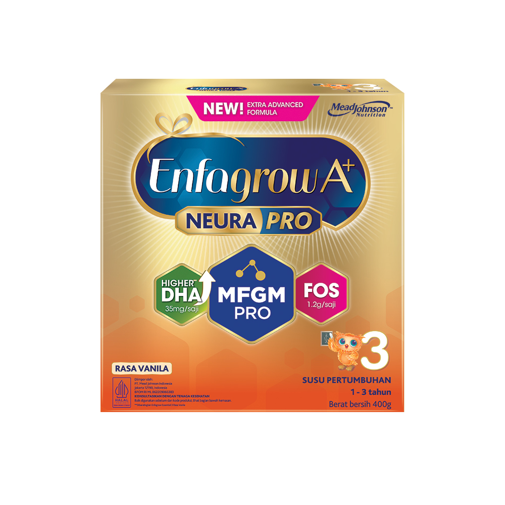 Enfagrow A+ MFGM Pro Tahap 3 Vanila 400g
