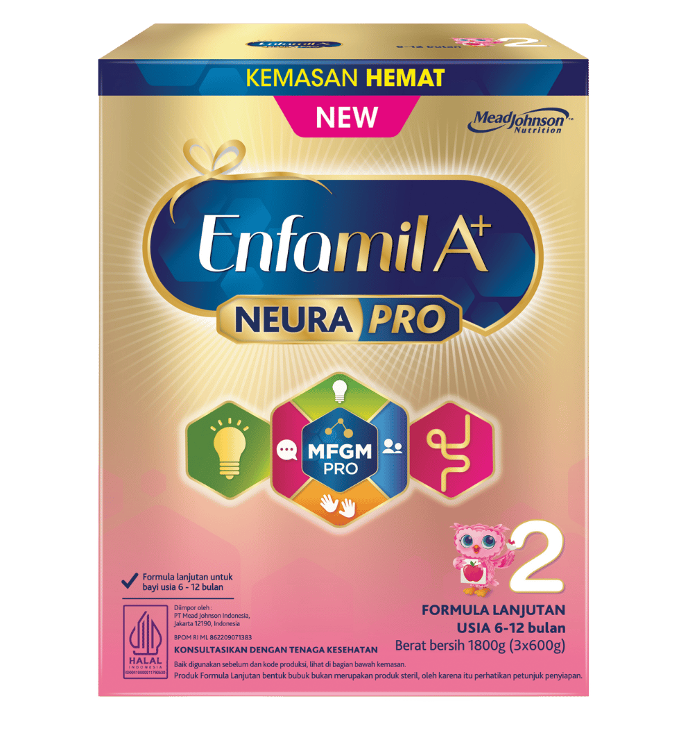 Enfamil A+ MFGM Pro Tahap 2 Original 1800g