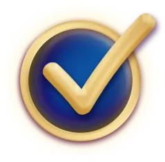 Gold checkmark icon