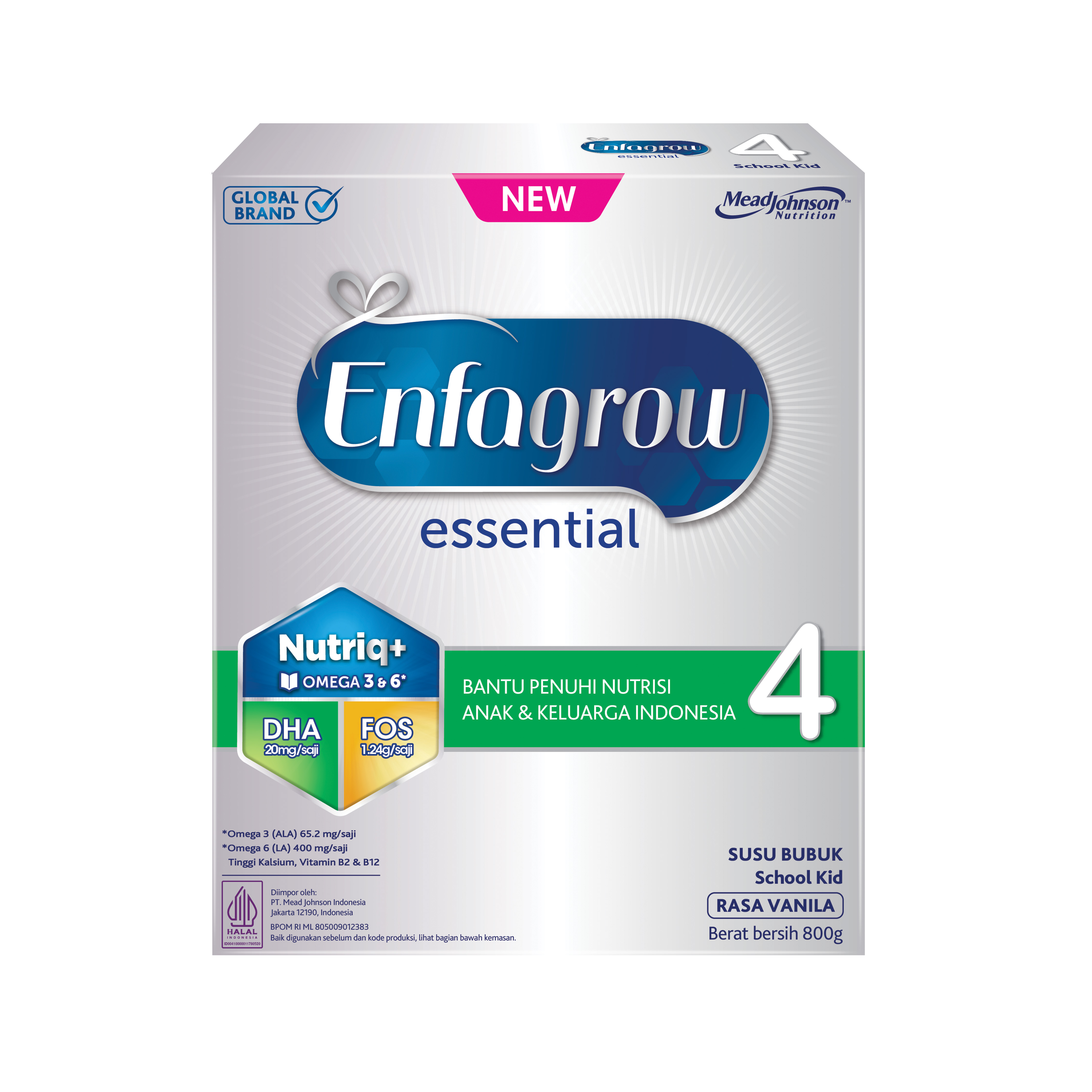 Enfagrow Essential 4 Susu Formula Anak 3 - 12 Tahun 800 gr