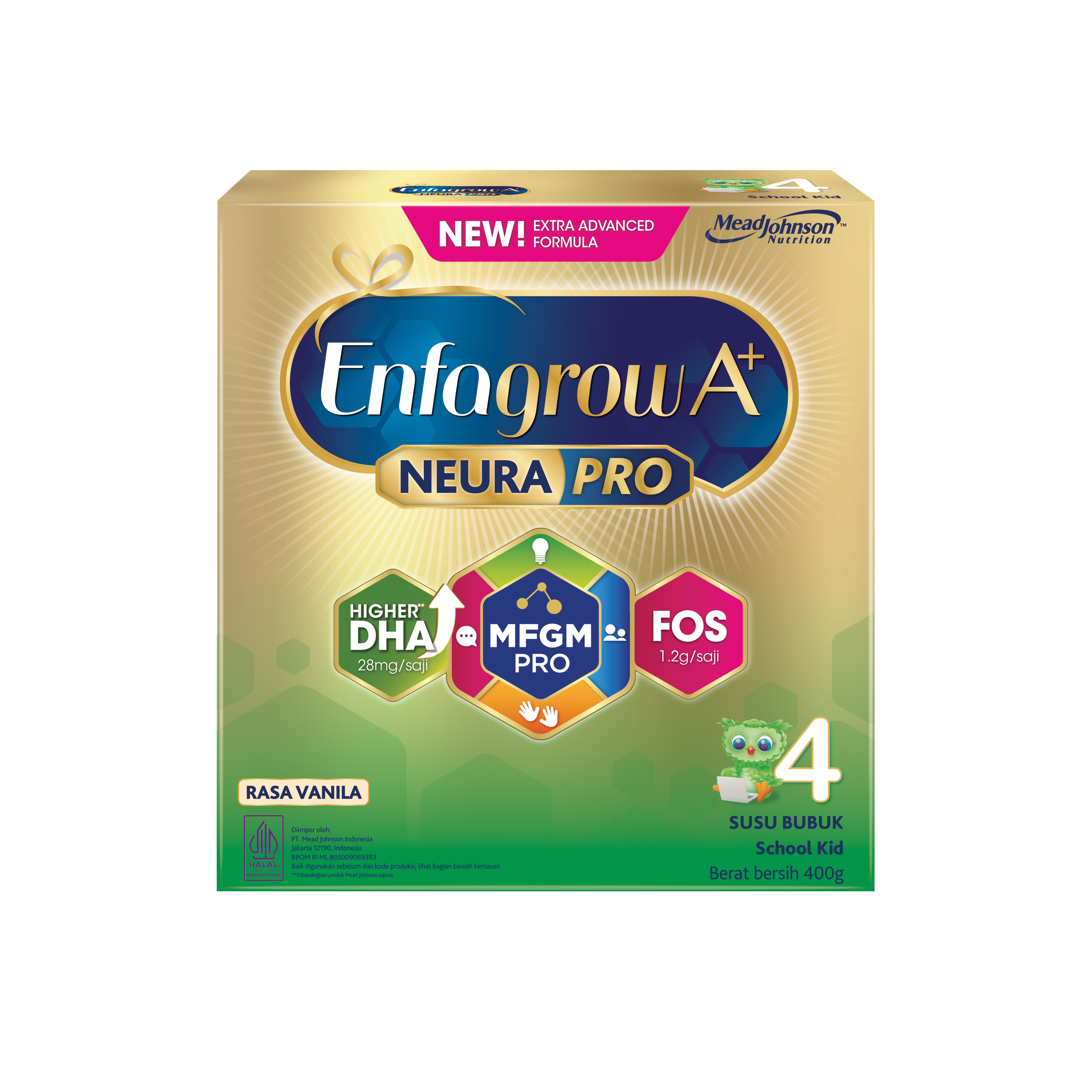 Enfagrow A+ MFGM Pro Tahap 4 Vanila 400g