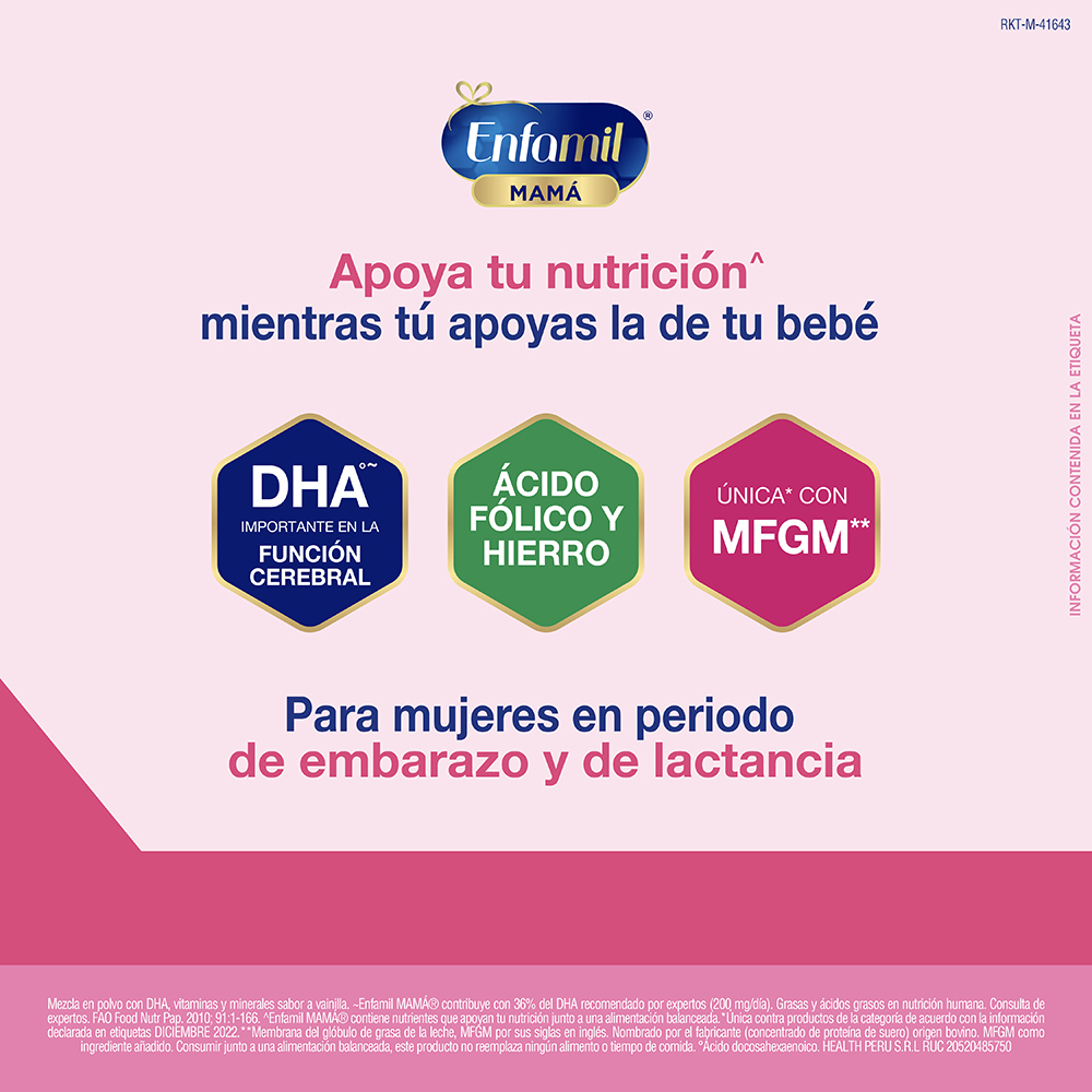 Enfamil Mamá Sabor Vainilla
