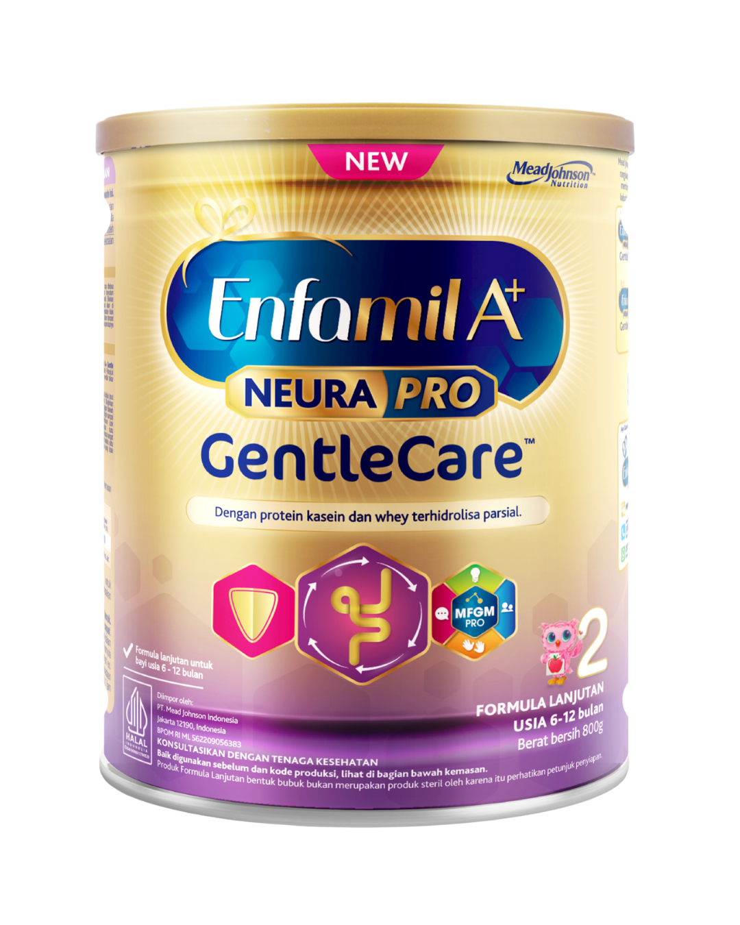 Enfamil A+ 2 Gentle Care Susu Formula Bayi 6 - 12 Bulan 800 gr