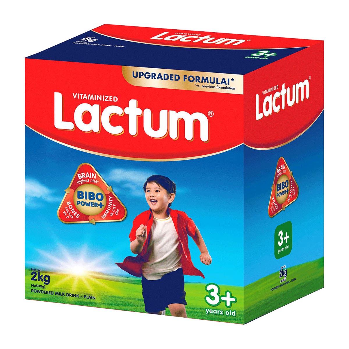 Lactum Three Plus 2kg