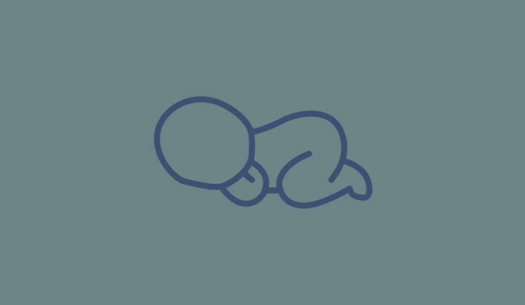 Dibujo de bebé prematuro para la sección de cuidados especiales en Enfabebé.