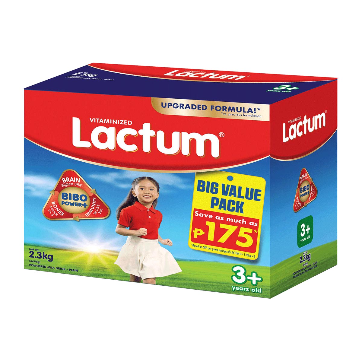 Lactum Three Plus 2.3kg