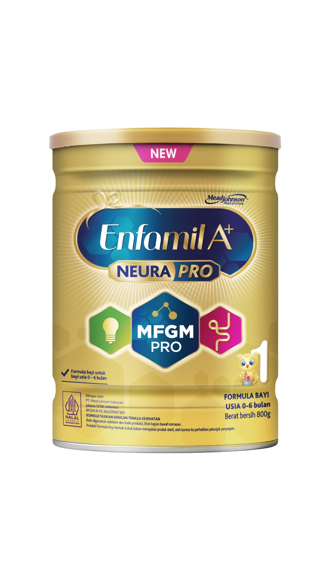 Enfamil A+ 1 Susu Formula Bayi 0 - 6 Bulan Plain 800 gr