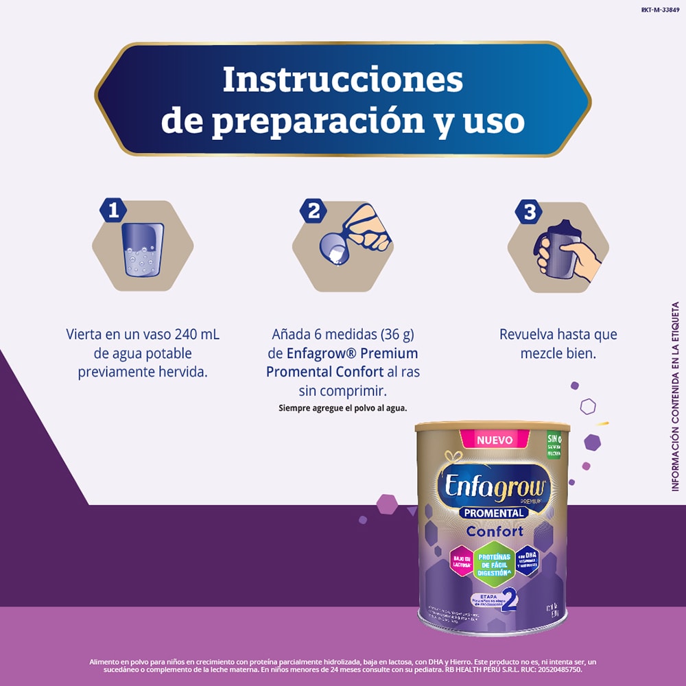 Enfagrow ® Confort, lata de 800 grs