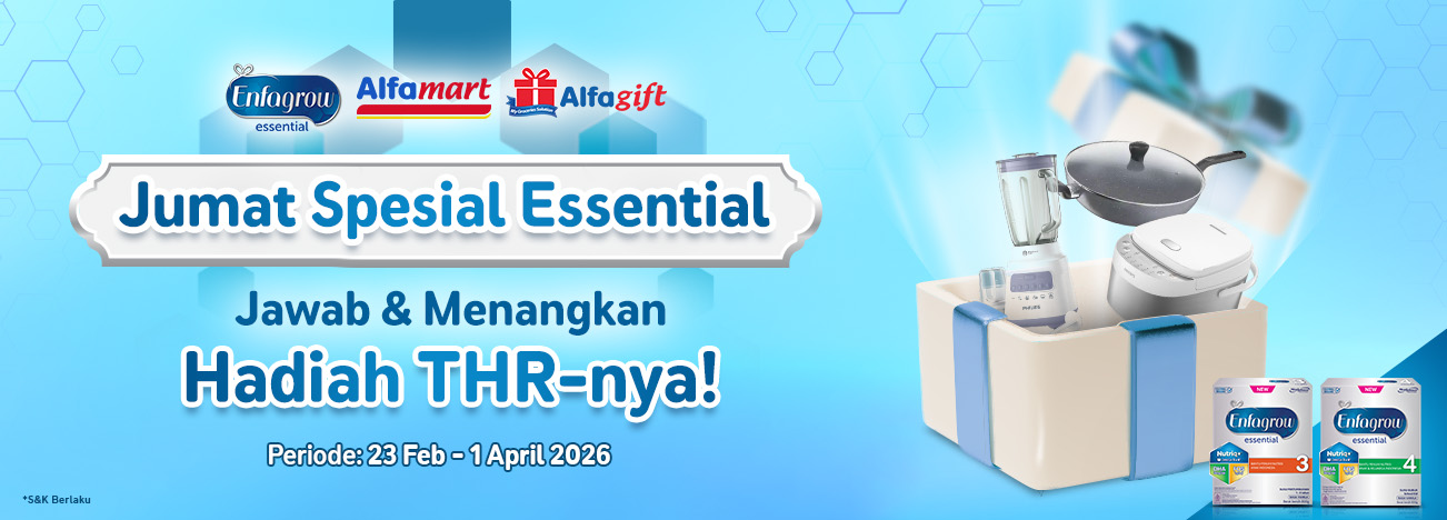 Ikuti Challenge “Jumat Spesial Essential” bersama Alfamart & Alfagift! Event Promo