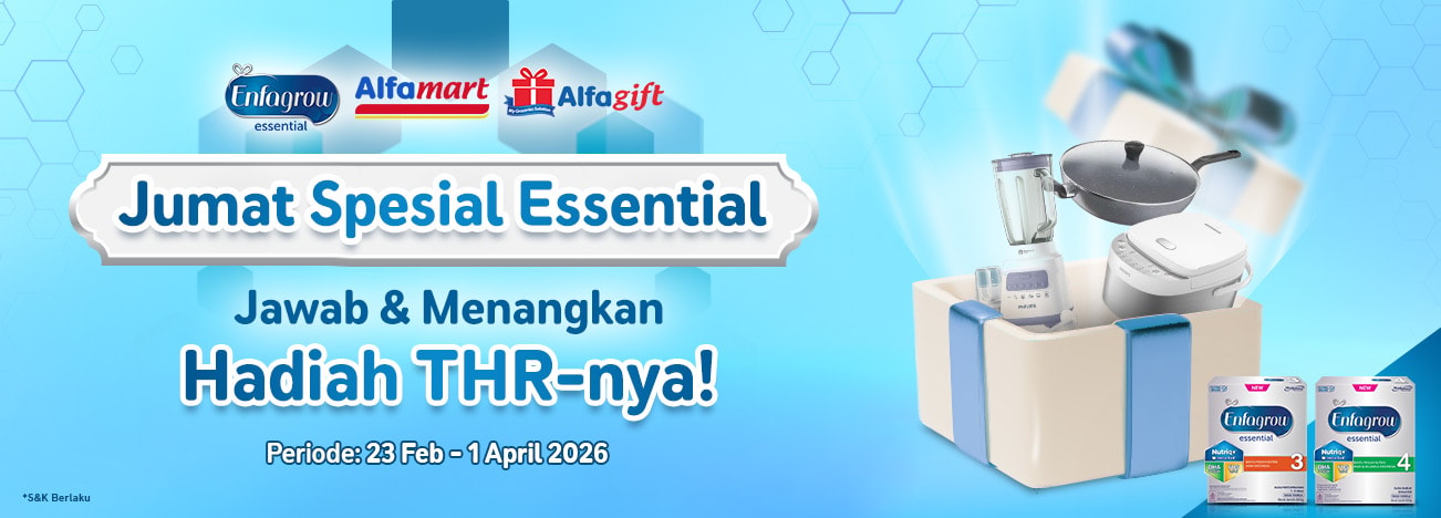 Ikuti Challenge “Jumat Spesial Essential” bersama Alfamart & Alfagift! Event Promo