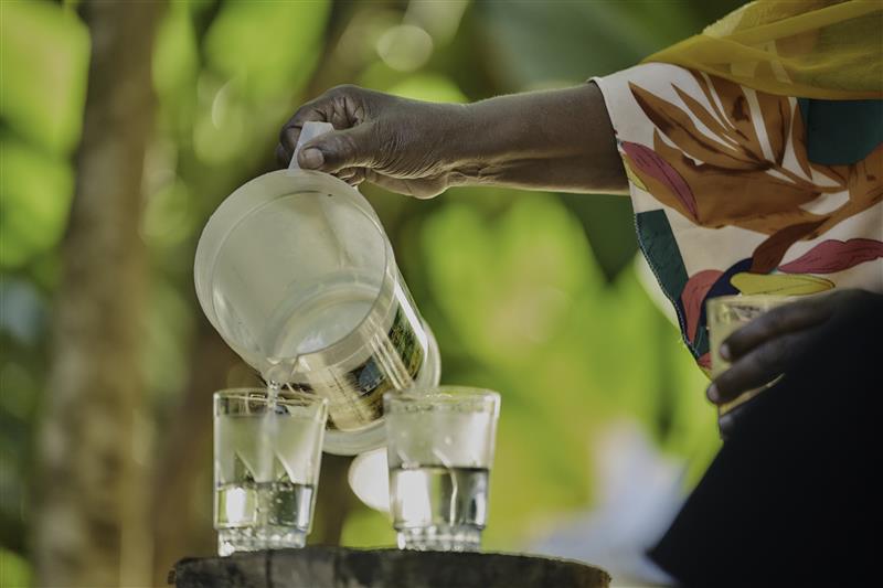 Supporting efforts to expand access to safe water and sanitation.