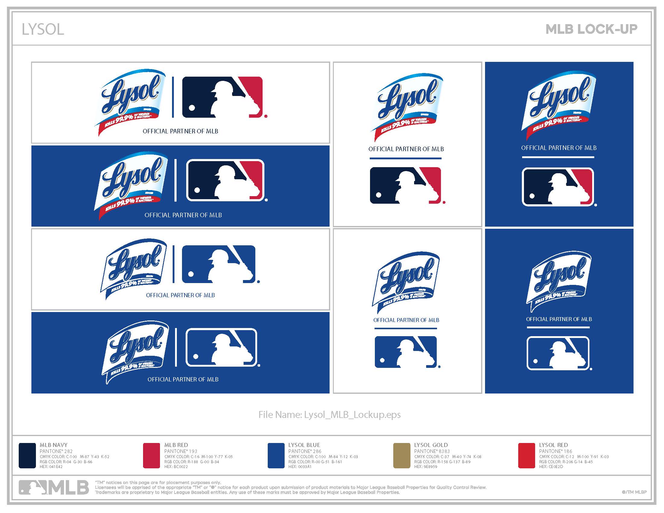 Major League Baseball teams up with Lysol
