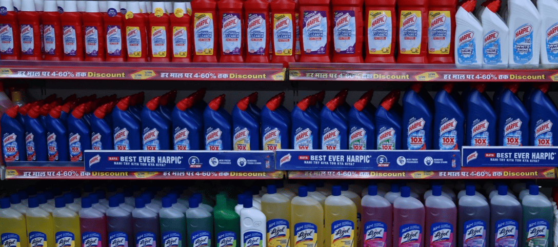 Harpic strengthens its presence in India with a wide range of toilet cleaners, while Lysol expands its household cleaning portfolio
