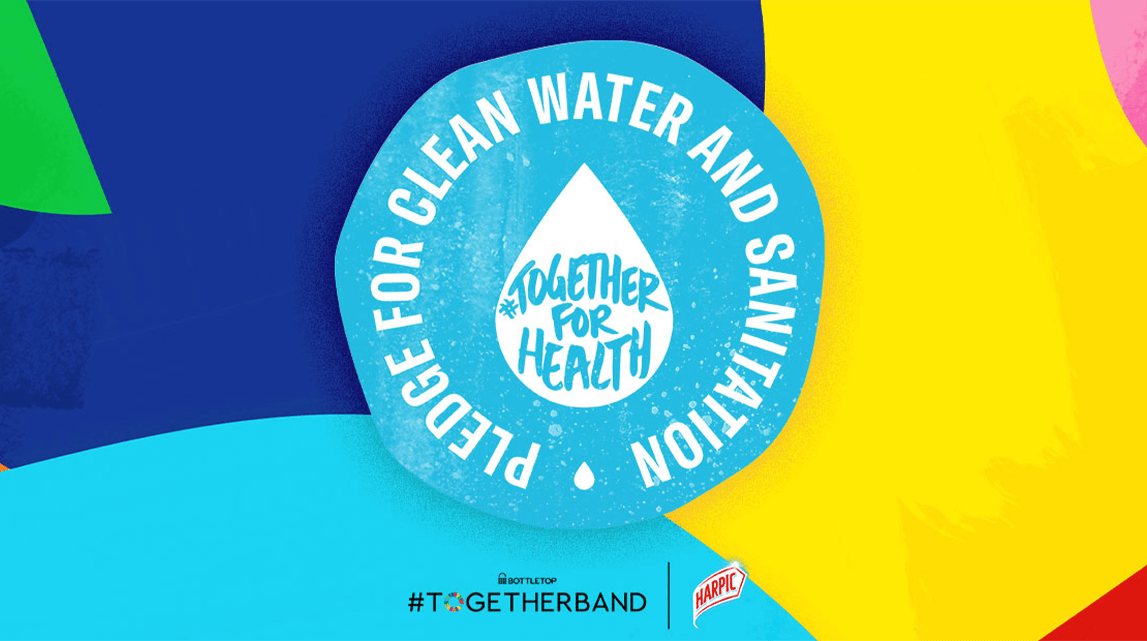 Harpic launches #TogetherLive to raise awareness of the global sanitation crisis