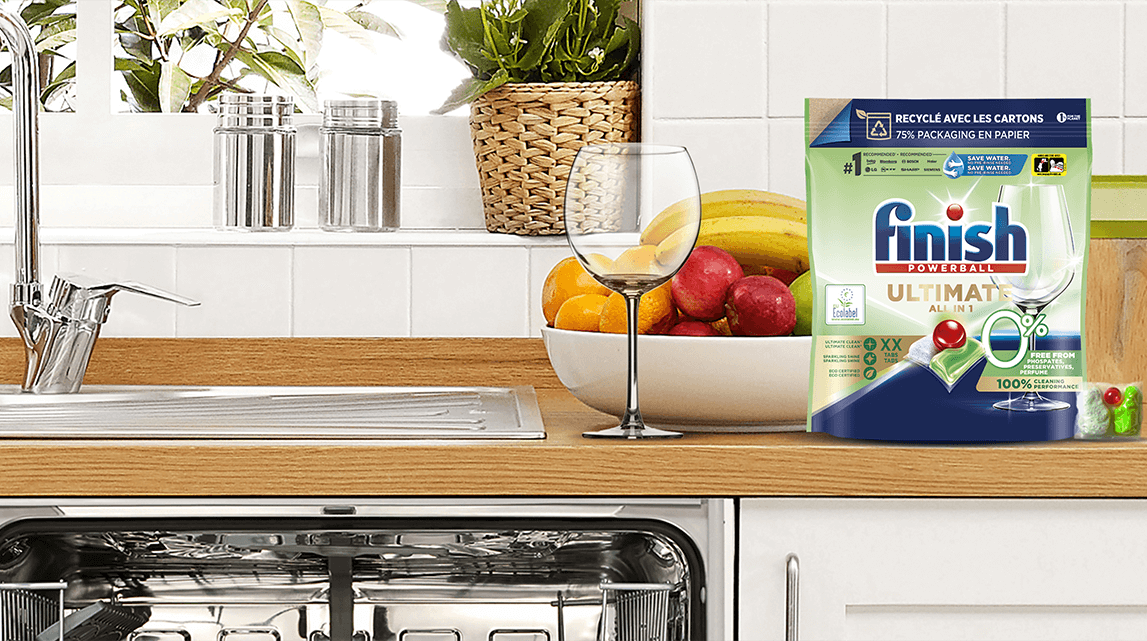 Finish: From plastic to paper-based pouches