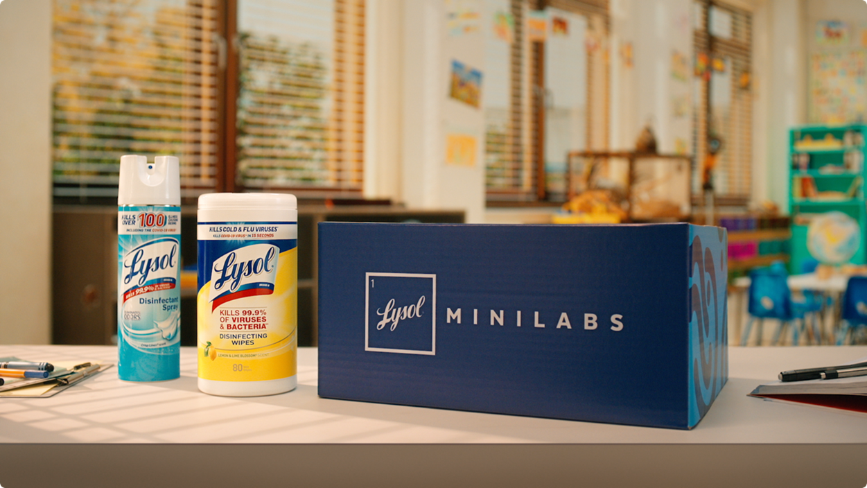 This Back-to-School Season, Lysol® is HERE for Hands-On Learning