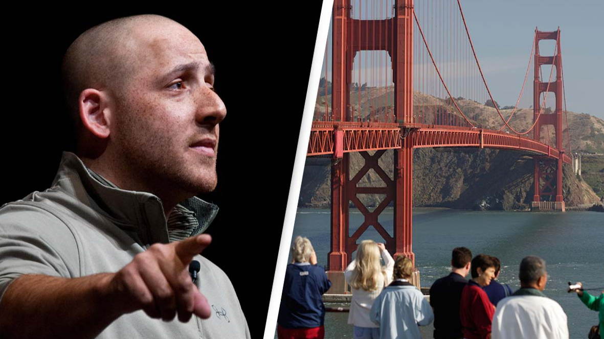 Golden Gate Bridge suicide jump survivor describes hitting the water