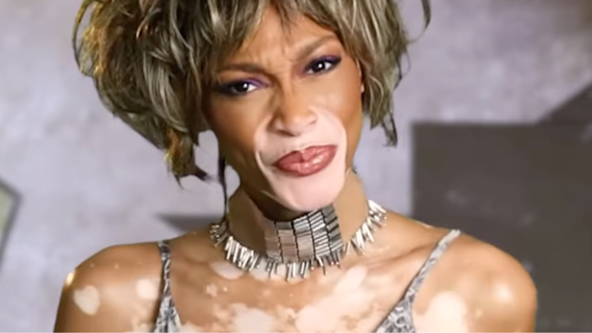 Winnie Harlow slammed by Whitney Houston fans for 'disrespectful' Halloween costume Winnie Harlow slammed by Whitney Houston fans for 'disrespectful' Halloween costume