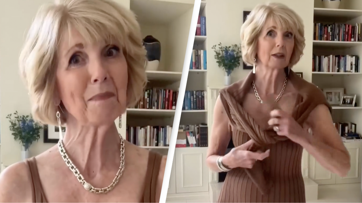 76-year-old woman hits back at criticism her outfit is 'inappropriate' for  her age - Social Media - UNILAD