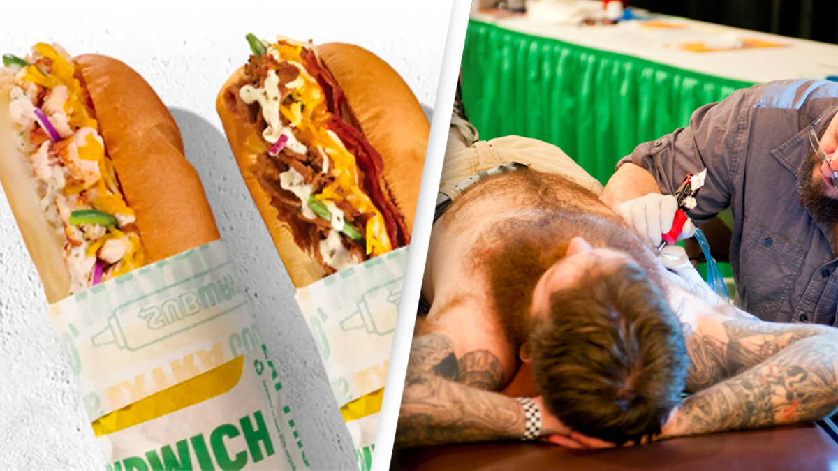 Get Free Subway Sandwiches for Life by Getting a Footlong Tattoo  Thrillist